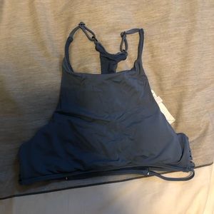 Roxy High Neck Swim Top